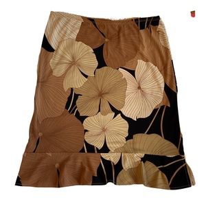 BCBG Max Azria Floral Skirt